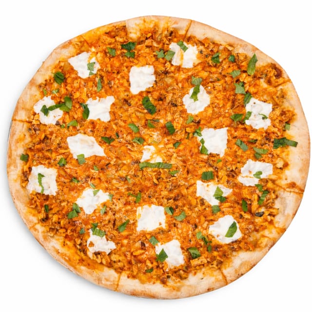 Chicken Vodka Sauce Pizza.