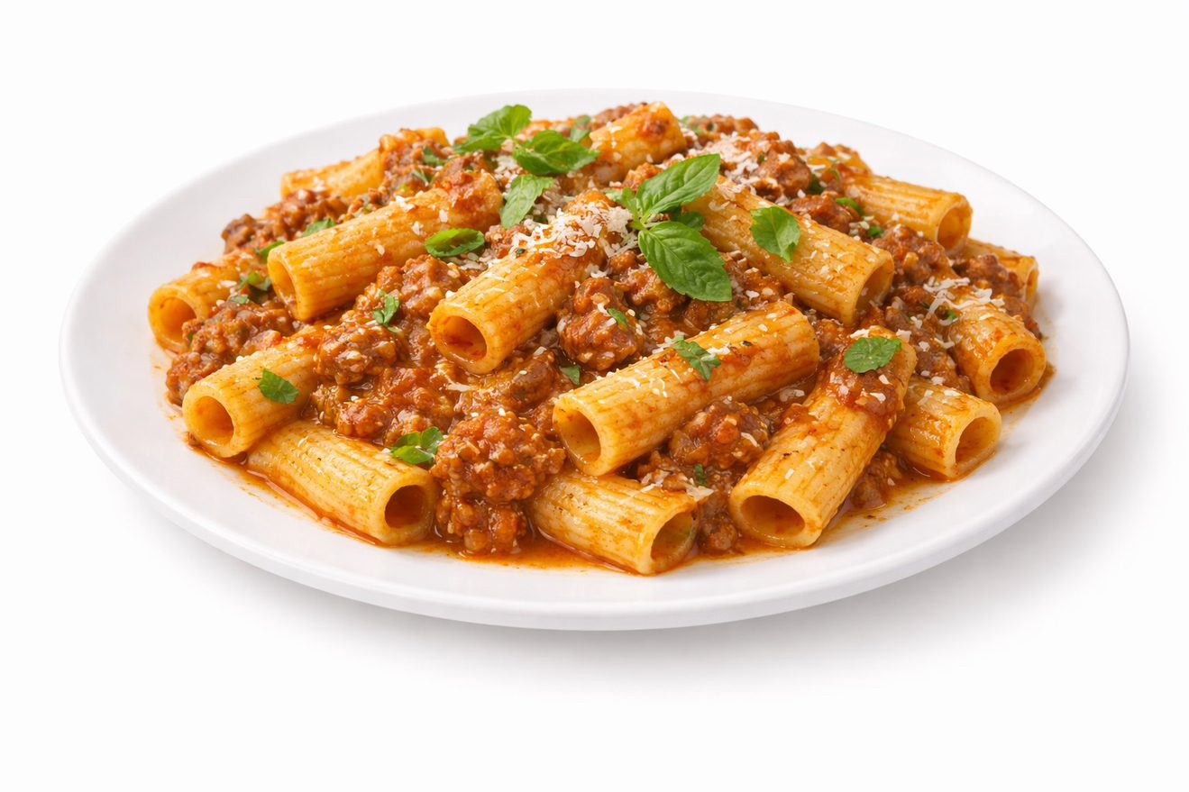 Rigatoni.