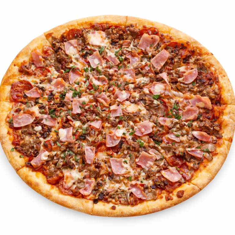 Indulge in Meat Lovers Pizza