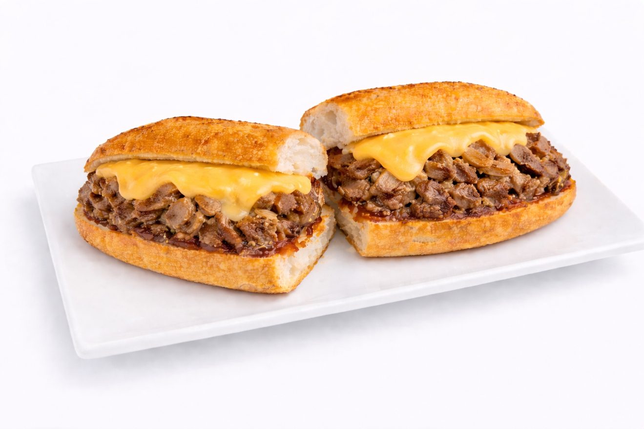 Philly Cheesesteak Hero.