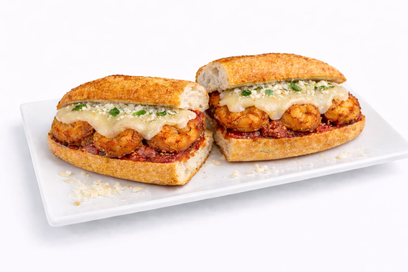 Shrimp Parm Hero.