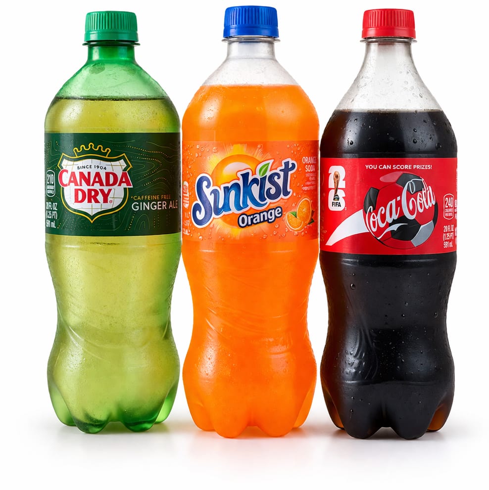 20oz Bottle Soda.