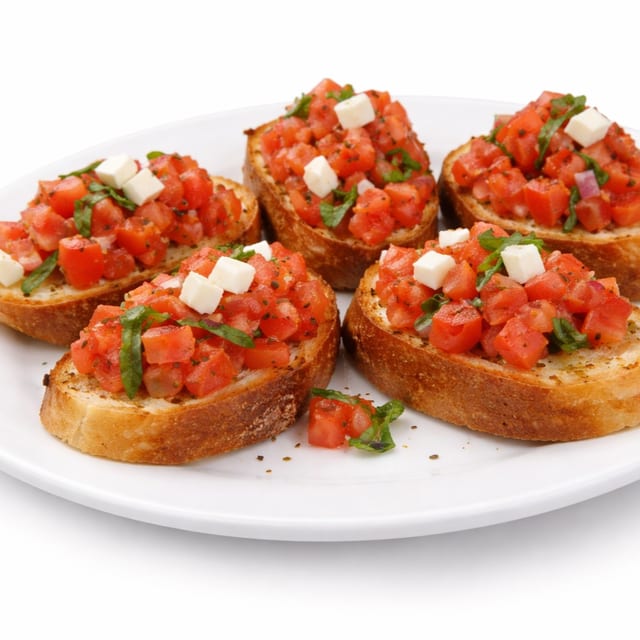 Bruschetta.