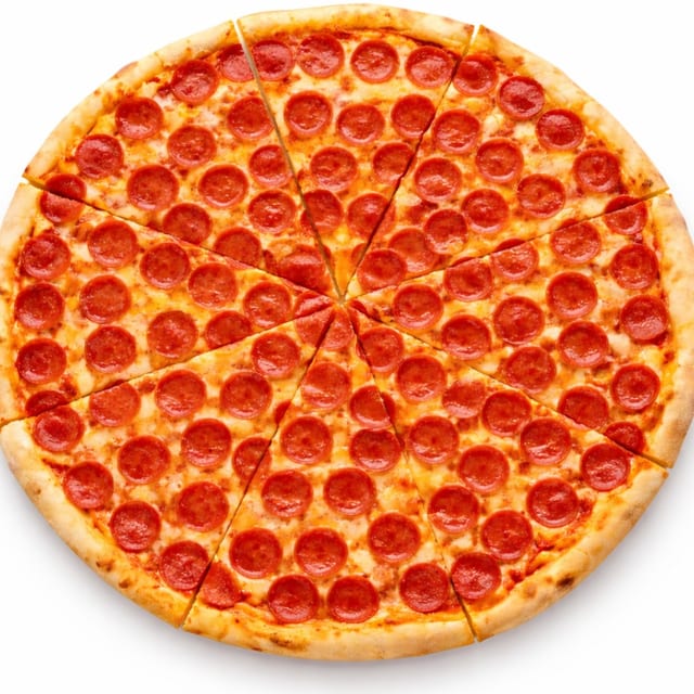 Triple Threat Pepperoni Pizza.