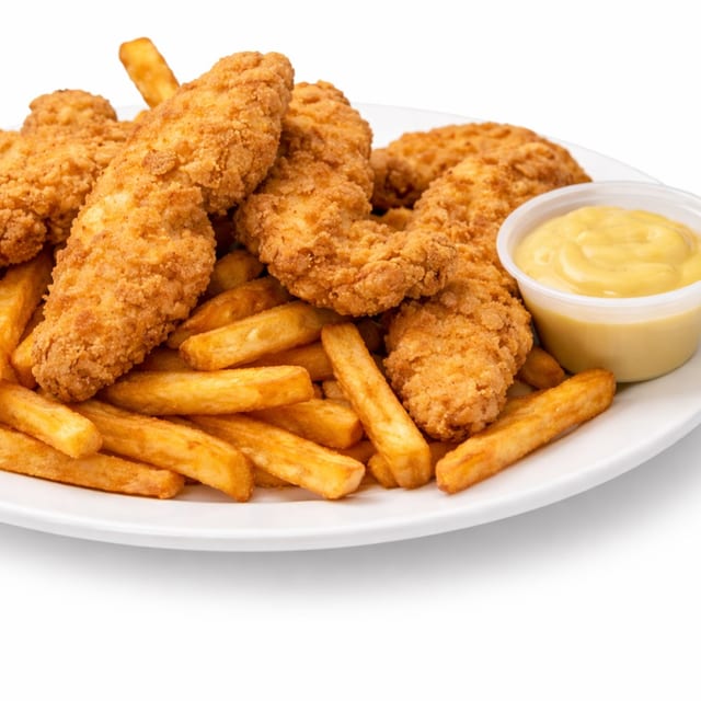 Chicken Fingers & Fries.