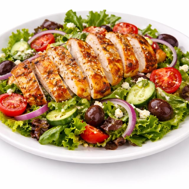 Grilled Chicken Delight Salad.