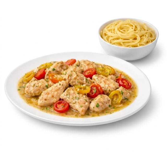 Chicken Scarpariello.